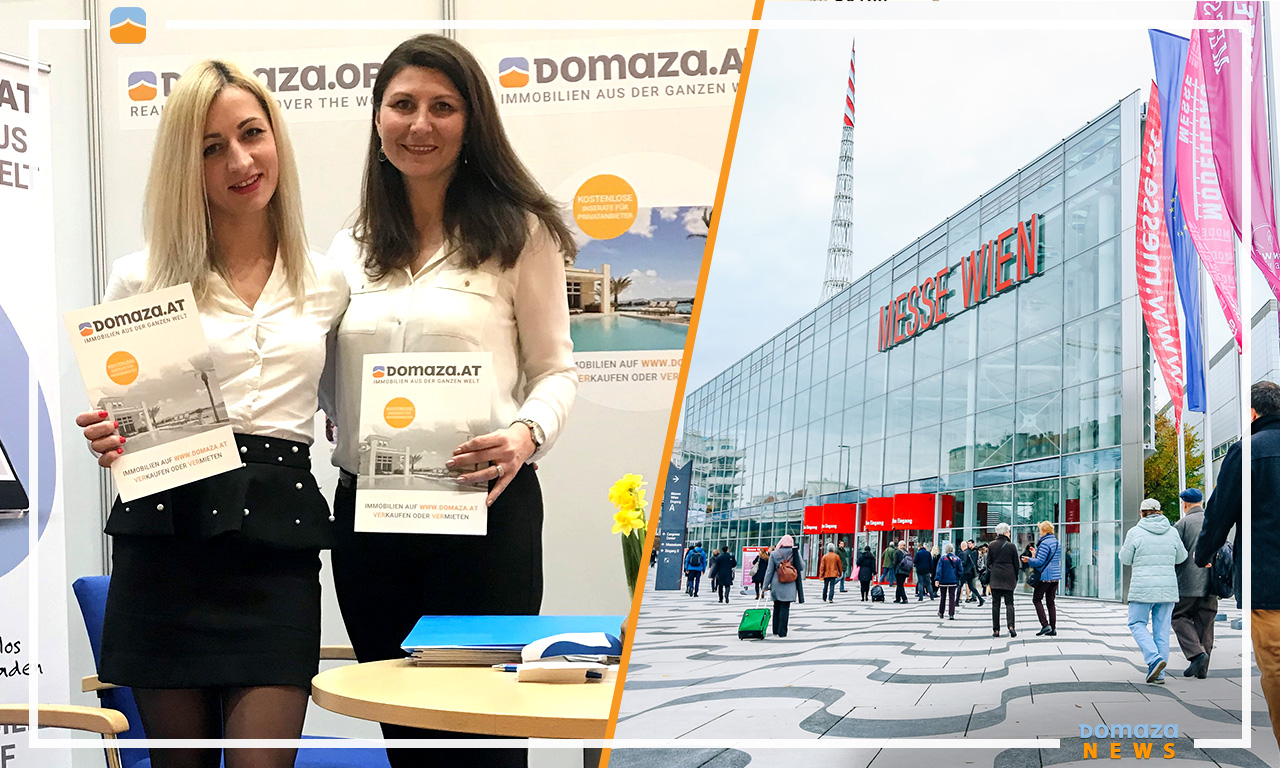 One of the most successful international property projects – Domaza was promoted at the “Wiener Immobilien Messe” held in Austria this weekend.